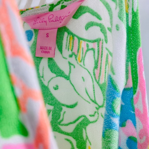 Lilly Pulitzer Jillie Swing Shift Dress in Hibiscus Stroll Floral Small - Picture 6 of 11